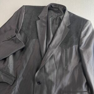 Vintage Circle Dallas Texas Western Blazer‎ Jacket Sport Coat Menswear 50L